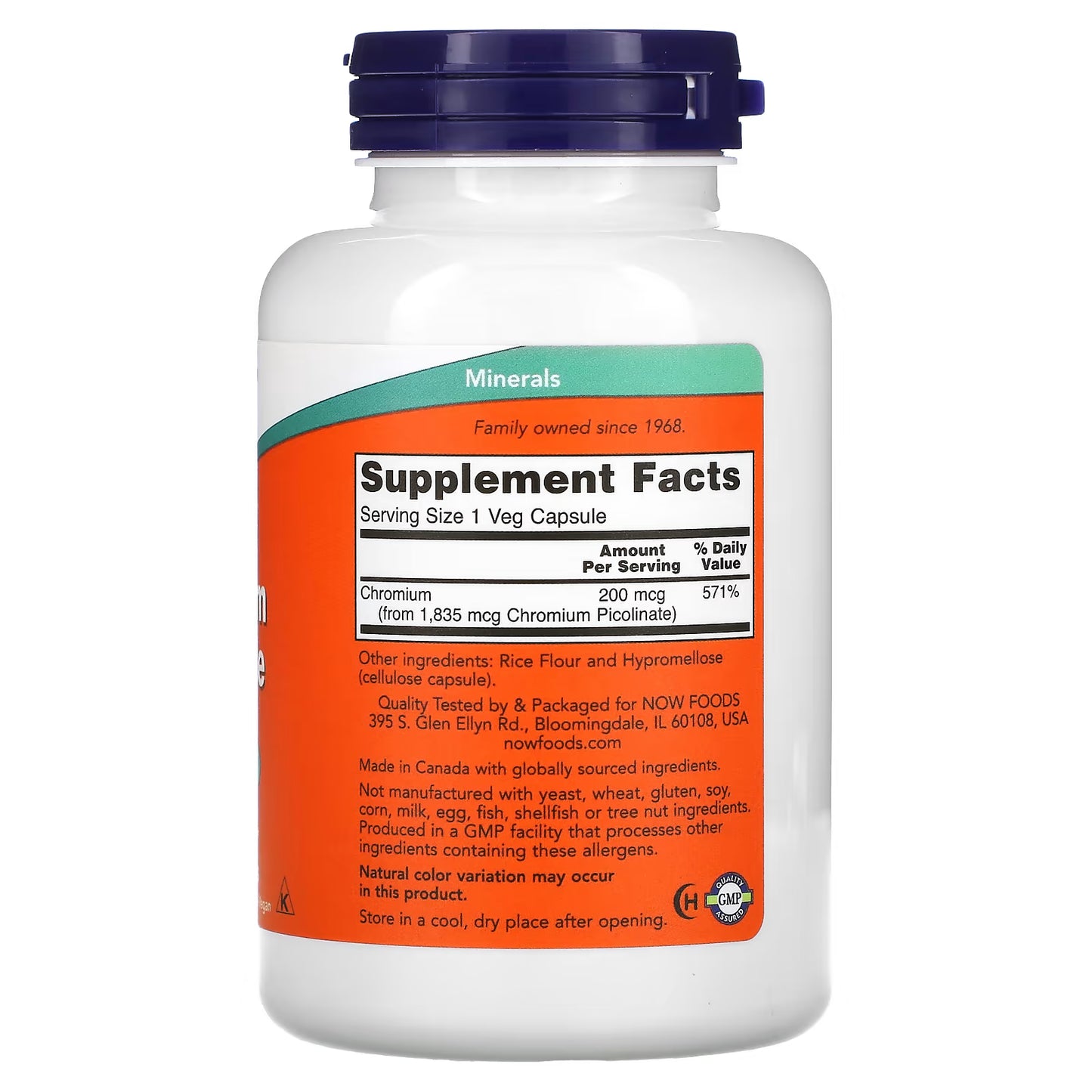 Chromium picolinate 250capsulas