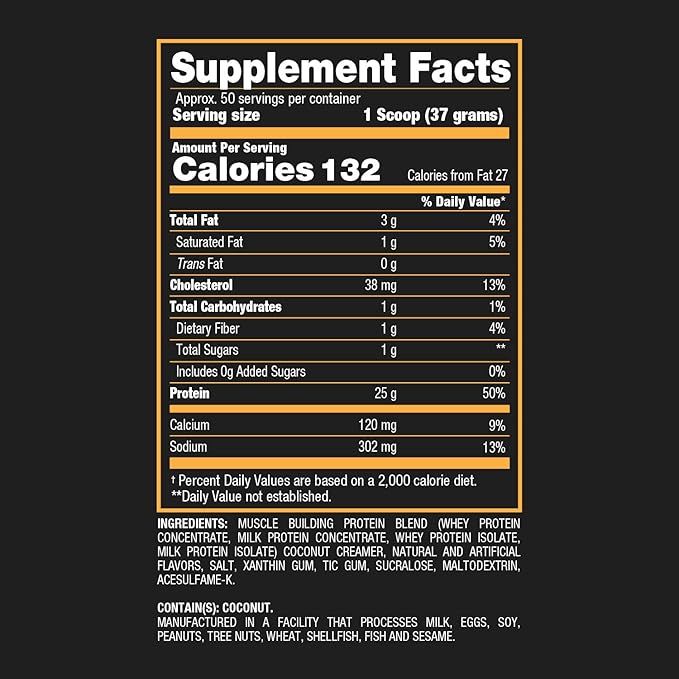 Whey HD Salted Caramel 4lbs