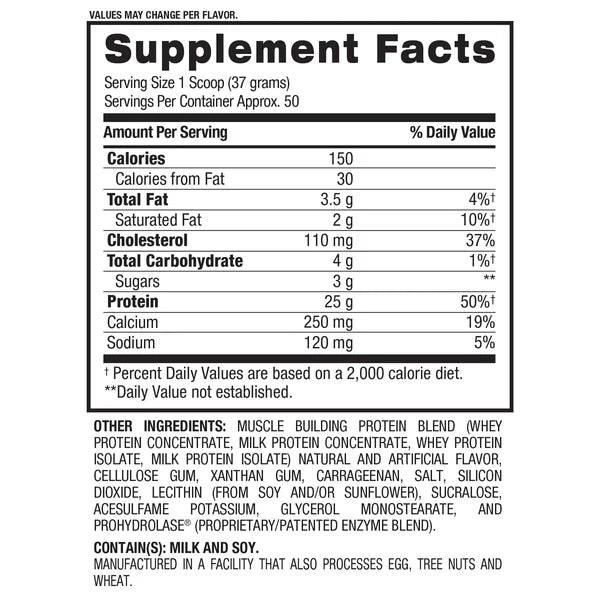 Whey hd 4lbs Blueberry Muffin
