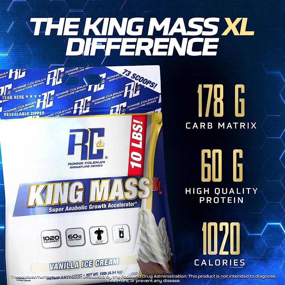 Ronnie King mass 10lbs cookies and cream