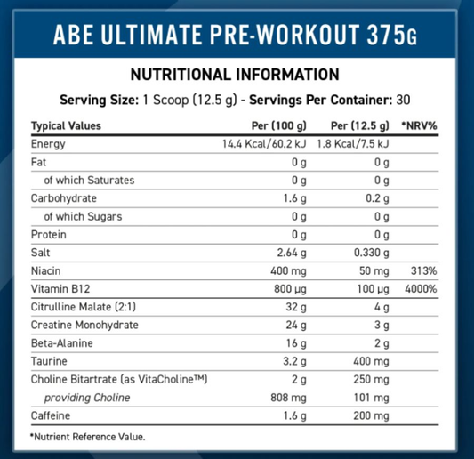 ABE All Black Everything 30 Servs Sabor Cherry Cola