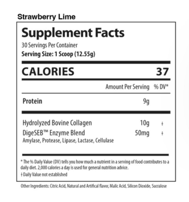 Alpha supps Premium Colageno sin sabor 30serv