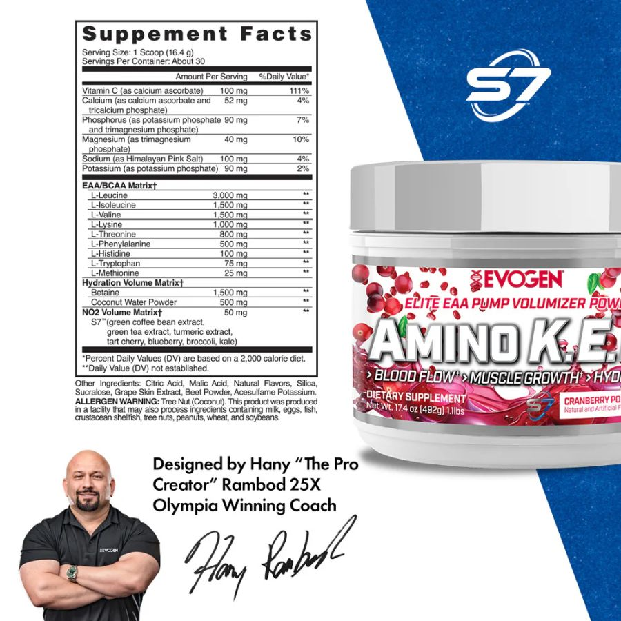 Amino K.E.M. Cranberry Pomegranate