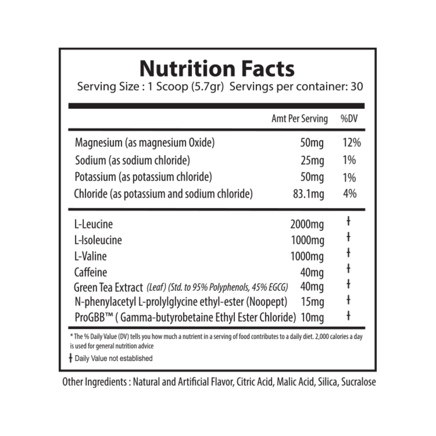 Amino NRG - alpha nutrition - 30 servs