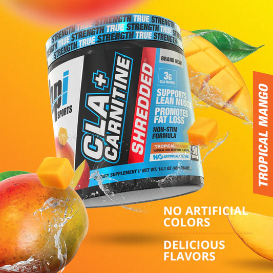 BPI CLA+Carnitine Shredded Tropical Mango