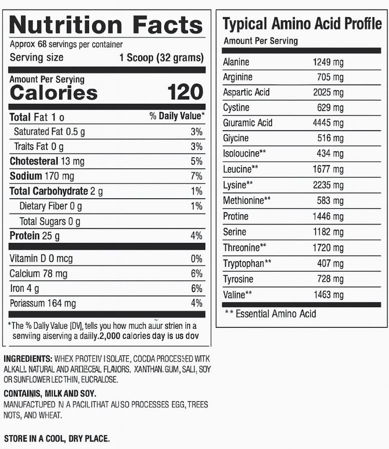 BPI ISO HD 23 servs (2lbs) Vainilla
