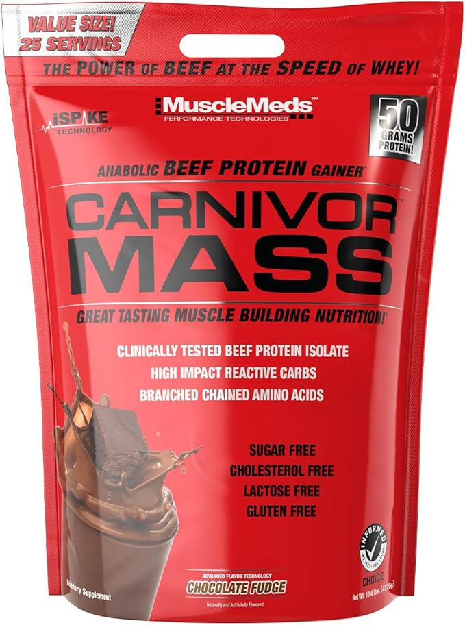 Carnivor mass 10lbs Chocolate