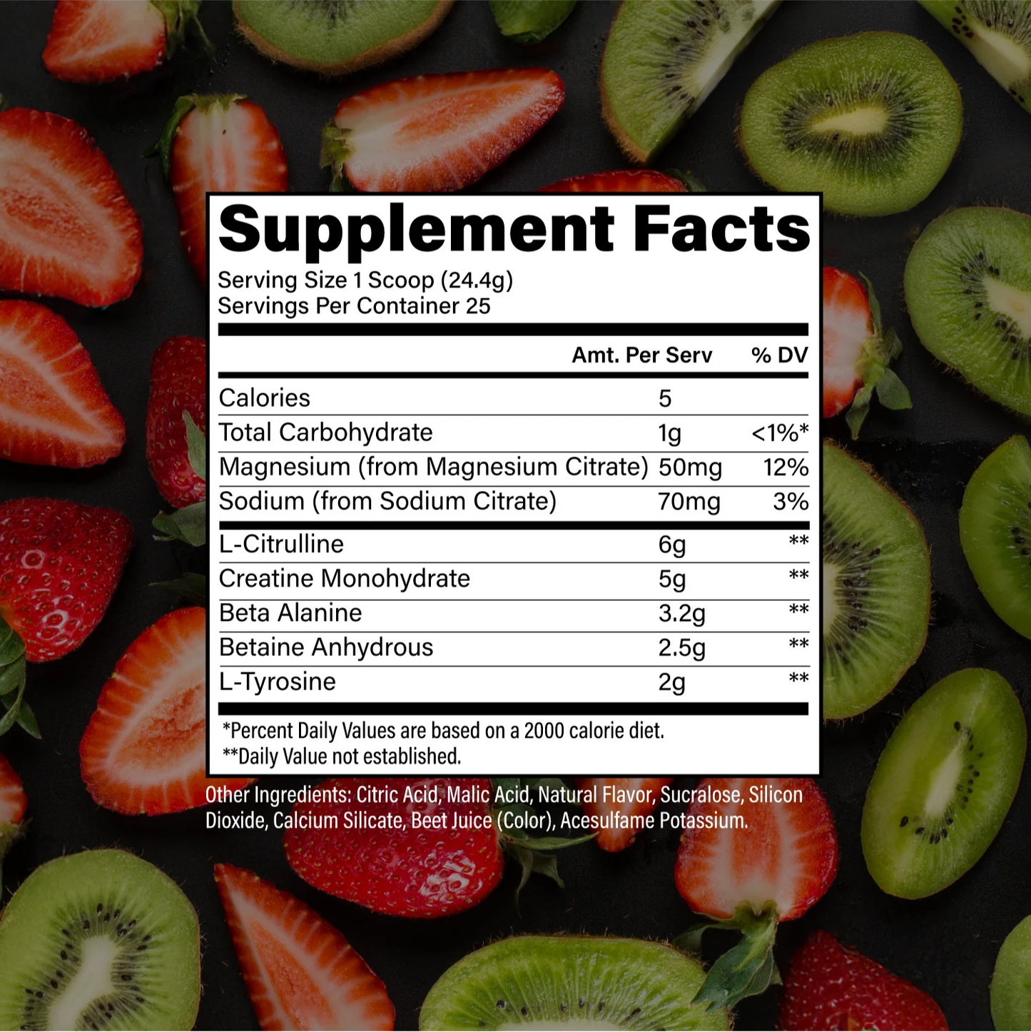 CBUM Essential Performance Strawberry Kiwi 25servs
