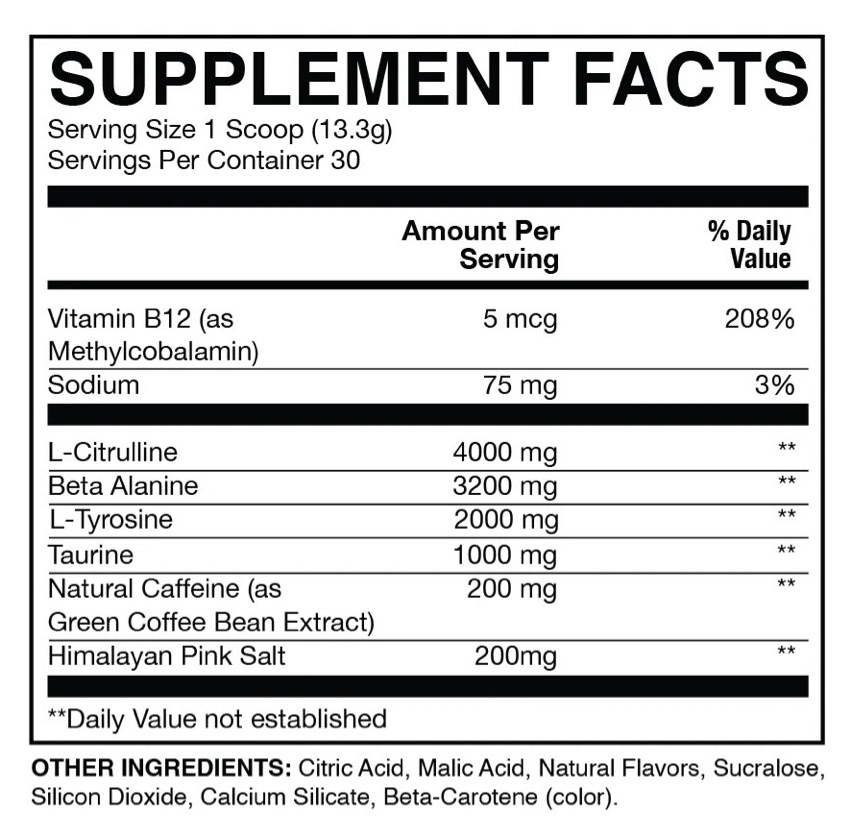 Cbum Pre Workout Essential 30serv Orange