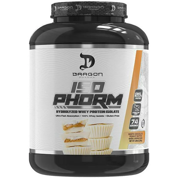 Dragon IsoPhorm Hydrolized 5lbs White Chocolate Peanut Butter