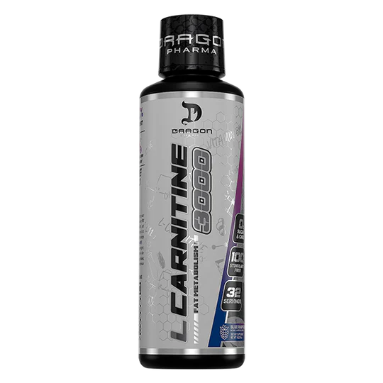 Dragon Pharma L Carnitine 3000, Blue Raspberry