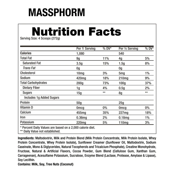 Dragon Pharma Mass Phorm Chocolate 12 lbs