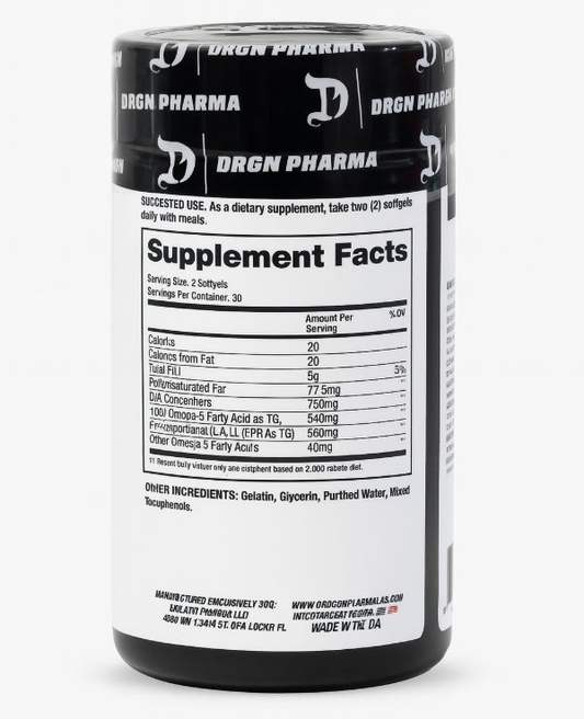 Dragon Pharma Omega 3 60 Capsulas