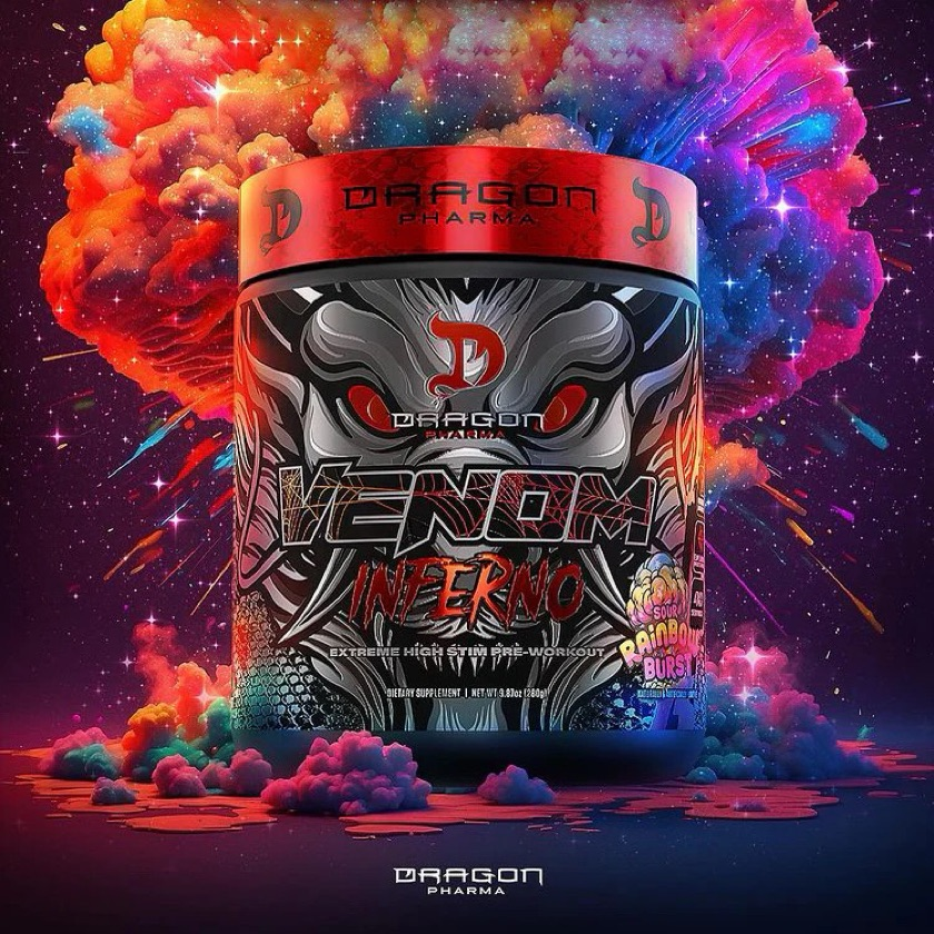 Dragon Venom Inferno 40s Rainbow Burst
