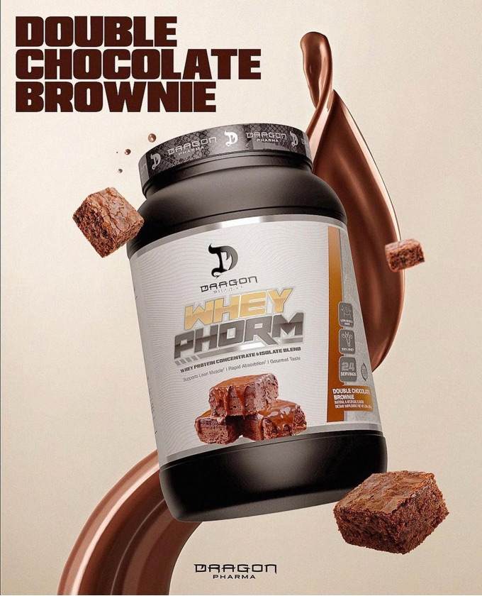 Dragon Wheyphorm 2lbs Doble Chocolate brownie