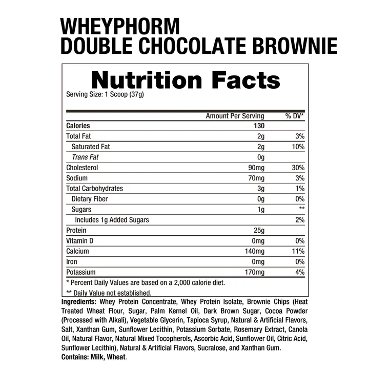 Dragon Wheyphorm 2lbs Doble Chocolate brownie