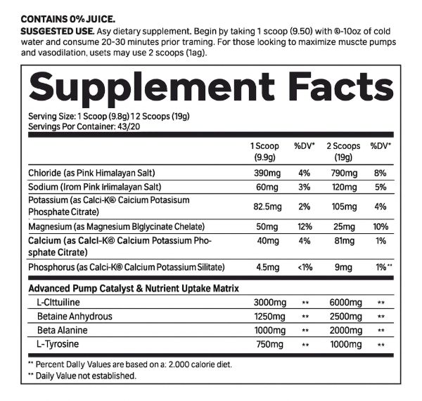 Dragonpharma Mr Veinz Wicked Pineapple 40 servings