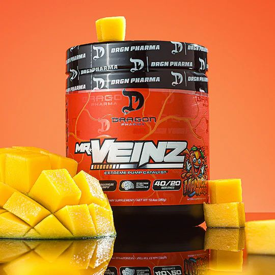 Dragonpharma Mr Veinz Manic Mango 40 servings
