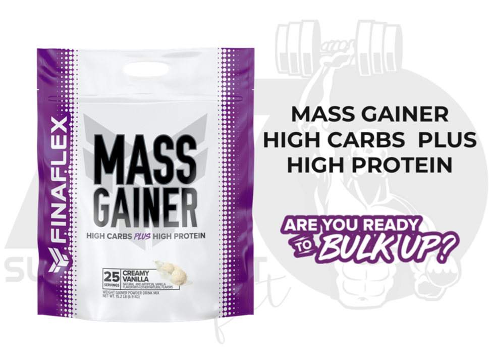 FINAFLEX SUPER MASS GAINER 15LBS VAINILLA