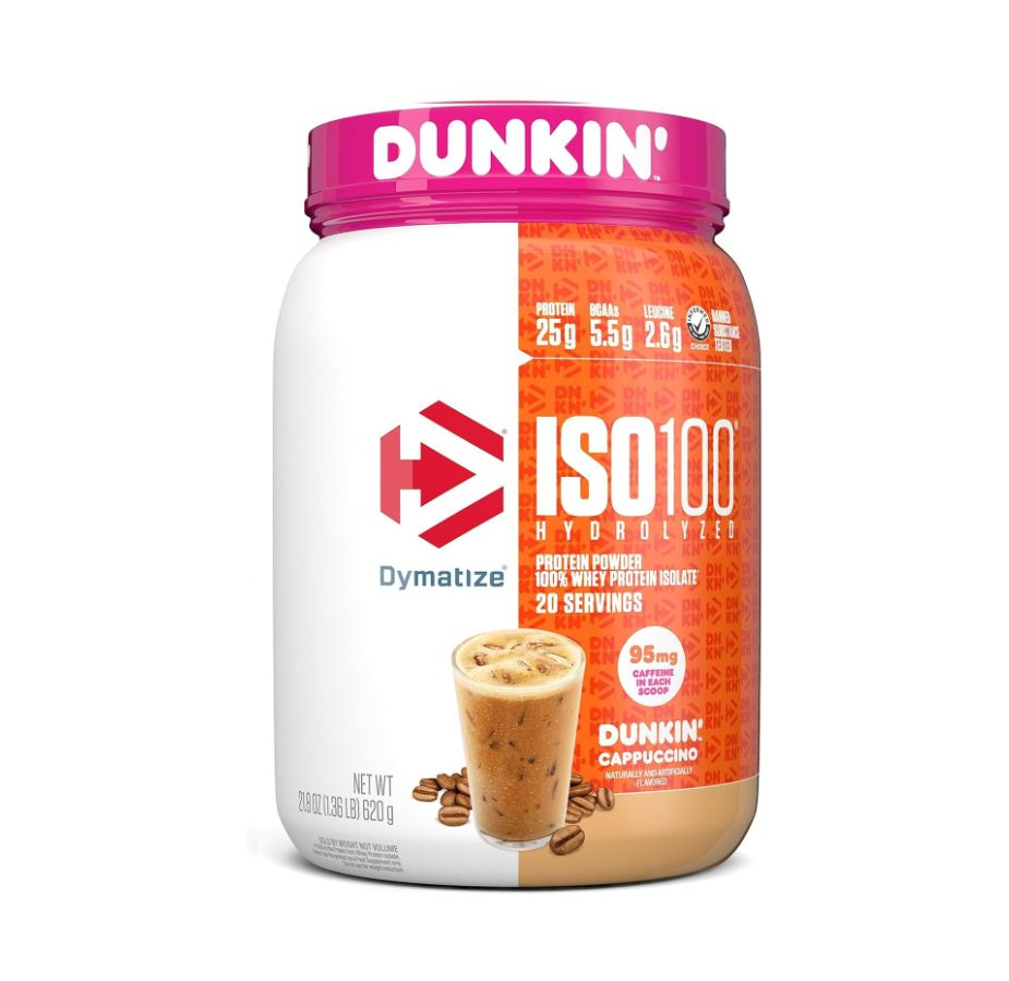 Iso 100 1.3lbs Dunkin Capuccino
