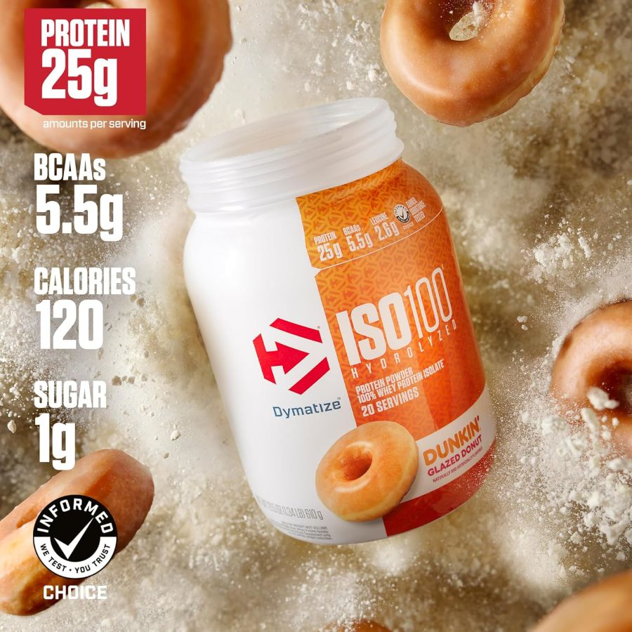 Iso 100 1.3lbs Glazed Donut