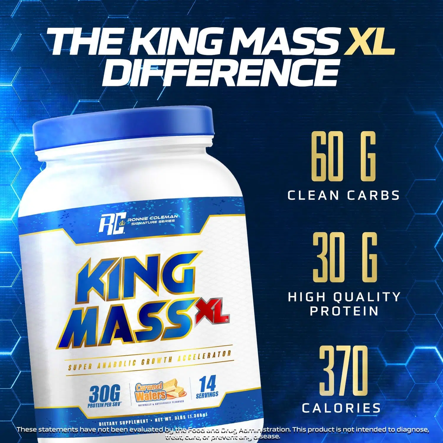 King mass 3lbs