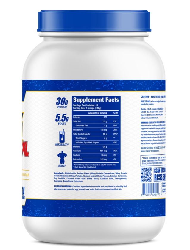 King mass 3lbs + Rc creatine 120servs