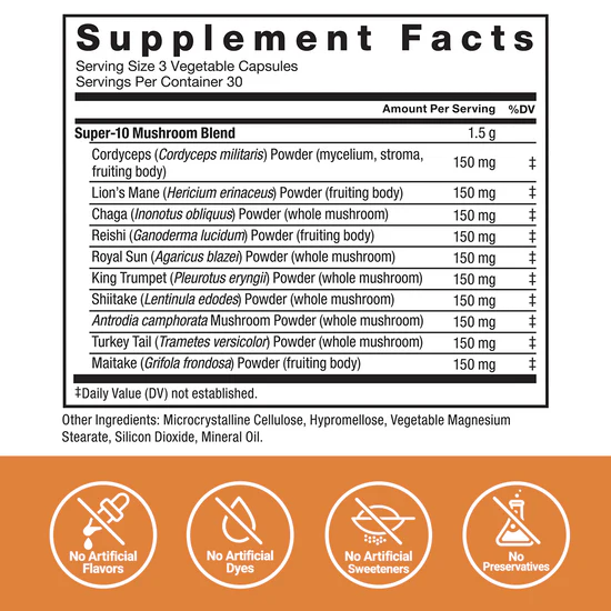 Modern Mushrooms 90 Capsules