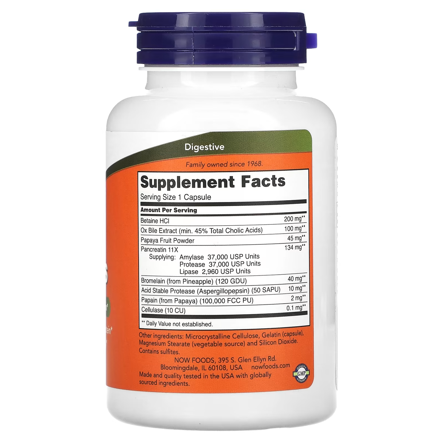 NOW Super Enzymes, 90 Capsulas