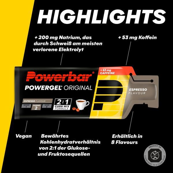 Powergel Original, Sabor Espresso