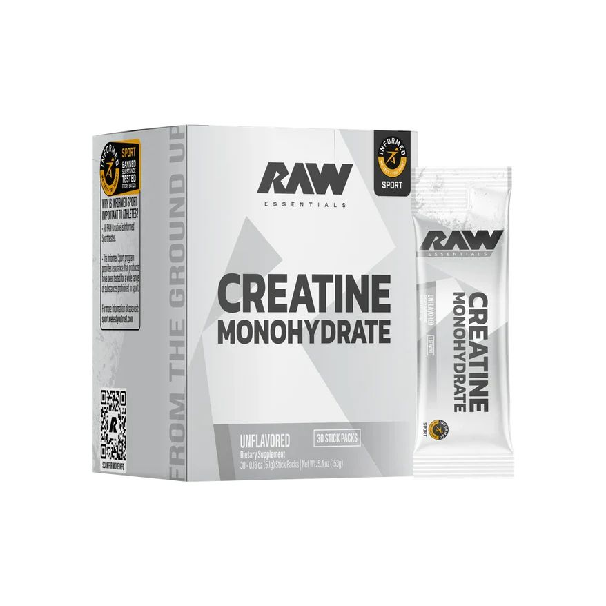 RAW CBUM Creatina Sin Sabor 30 Servicios