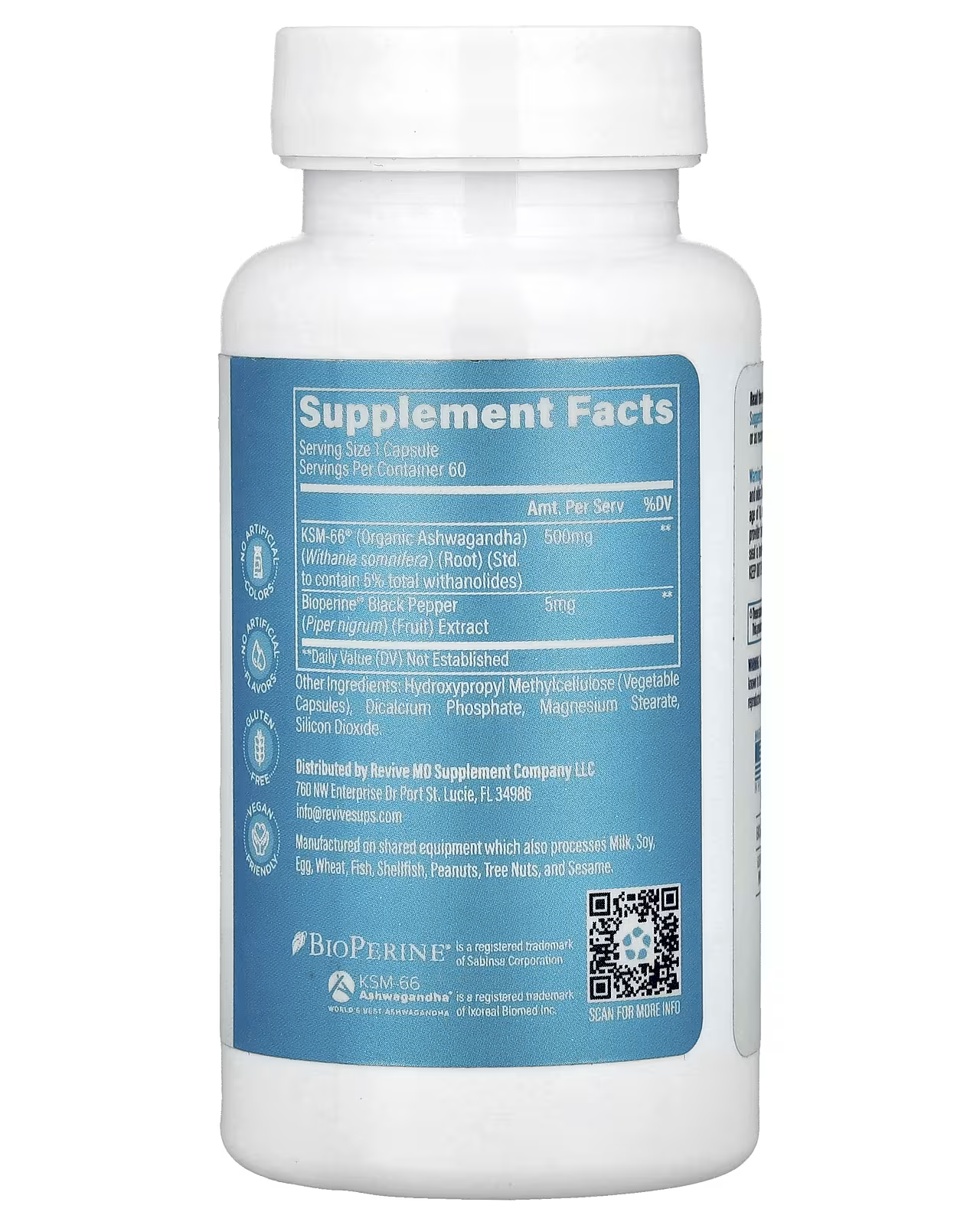 REVIVE ASHWAGANDHA KSM66