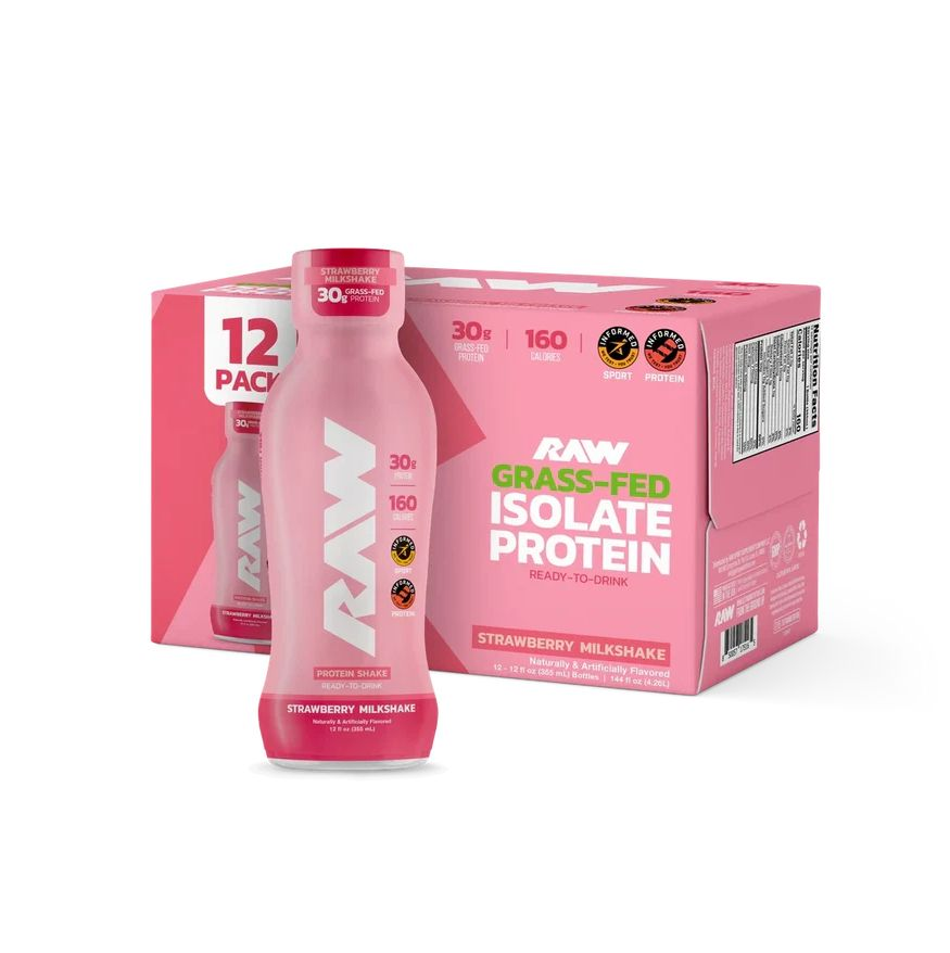 RAW Itholate Protein Bebible Sabor Fresa (Unidad)