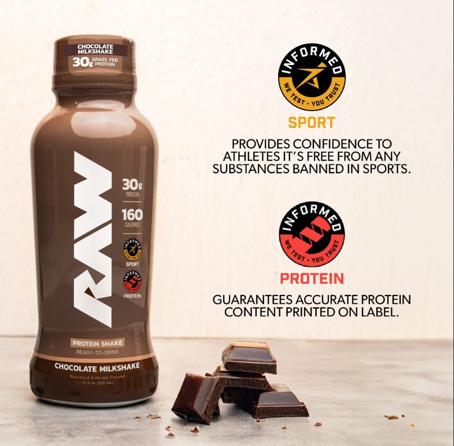 RAW Itholate Protein Bebible Sabor Mocca Latte (Unidad)