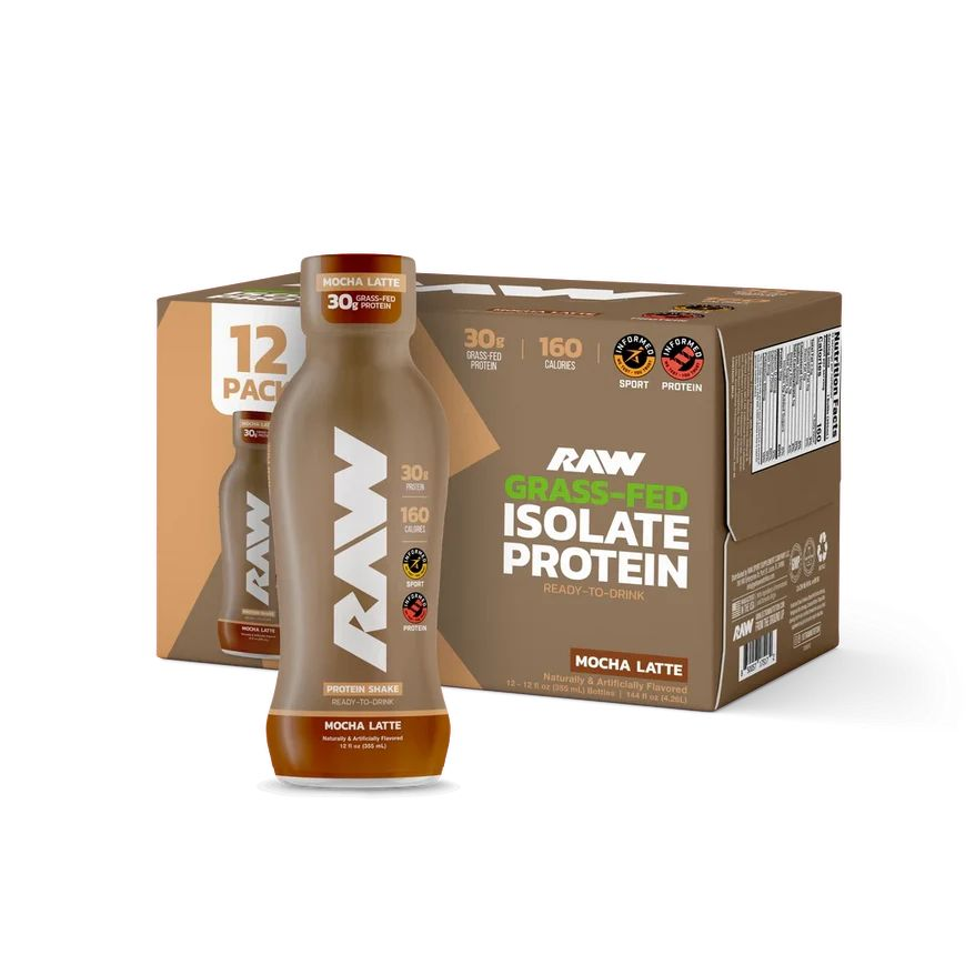 RAW Itholate Protein Bebible Sabor Mocca Latte (Unidad)