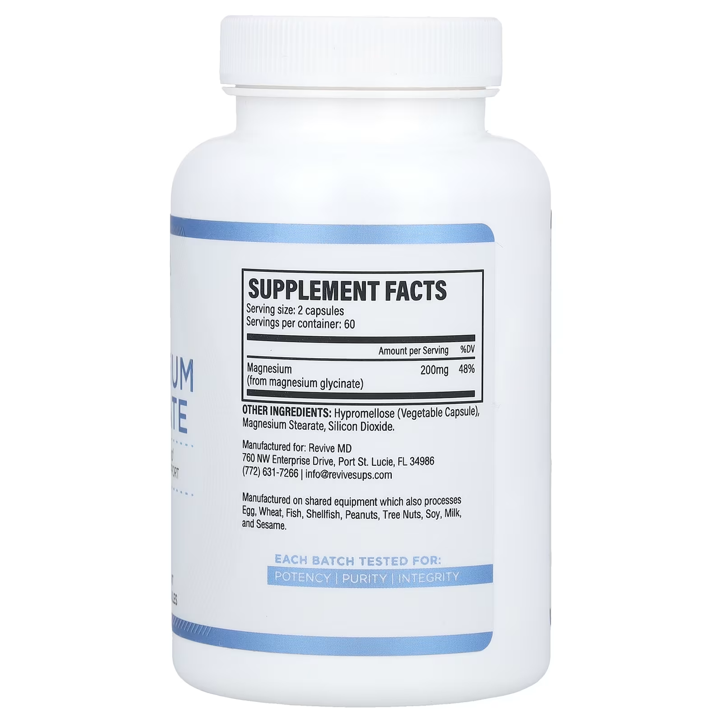 Revive Magnesium Glycinate 120caps