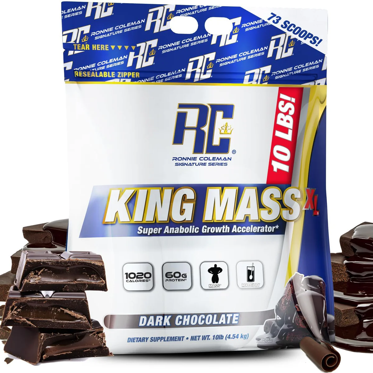 Ronnie King mass 20lbs Dark Chocolate