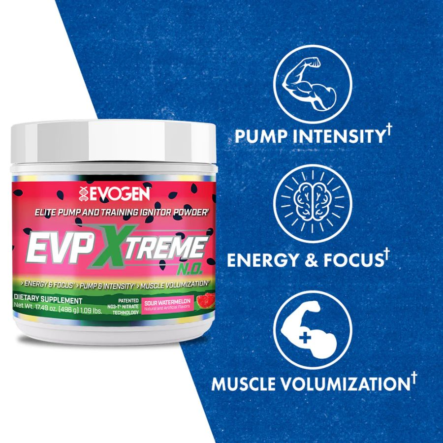 Evogen - EVP Xtreme N.O. 40/20 servicios, sabor Sour Watermelon