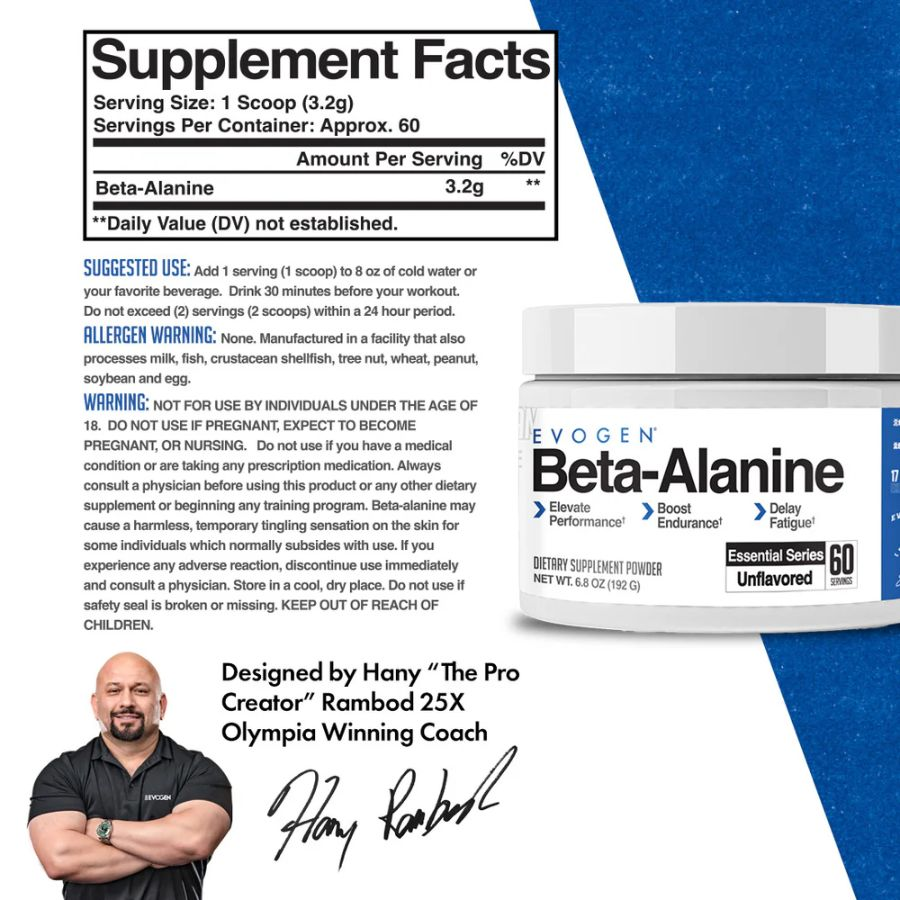 Evogen Beta Alanine