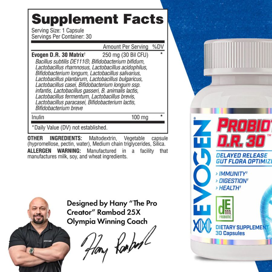 Evogen Probiotic DR 30