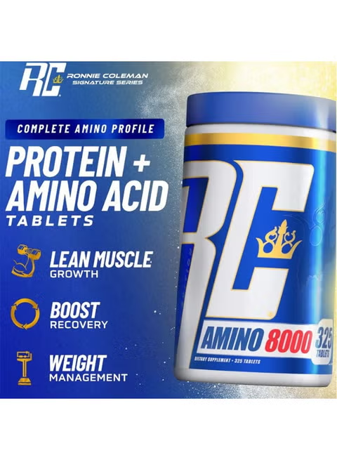 Ronnie Coleman Amino 8000 - 325 tabletas