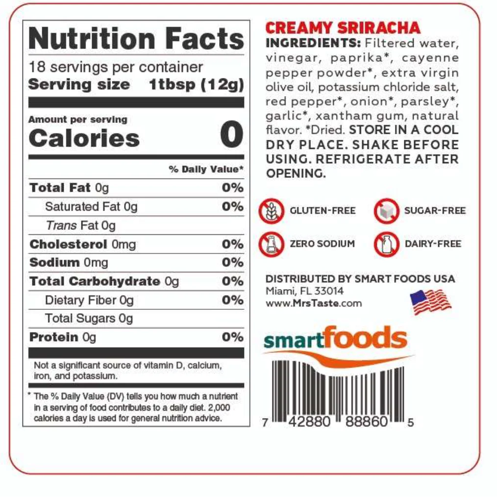 Creamy Sriracha Red Line 220g