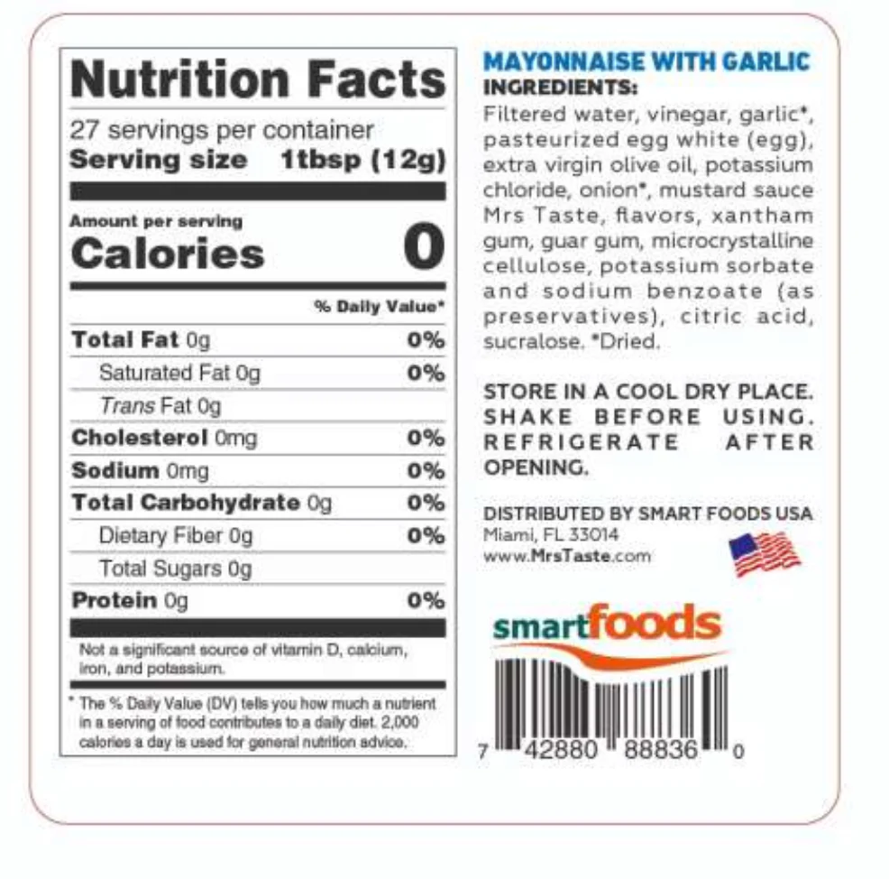 Garlic Mayonnaise Red Line 330g