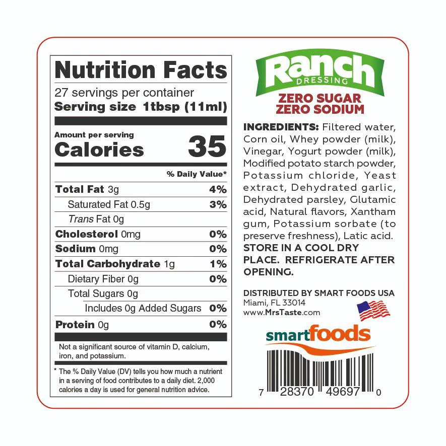 Salad Dressing Ranch Red Line 300ml