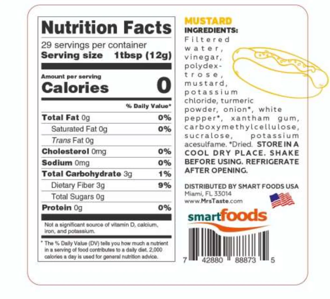 Yellow Mustard Red Line 350g