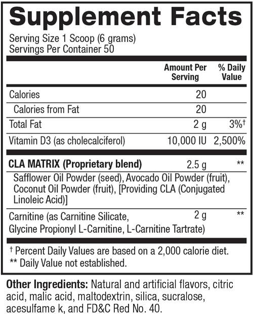 BPI Sports - CLA+Carnitine - 50 Servs