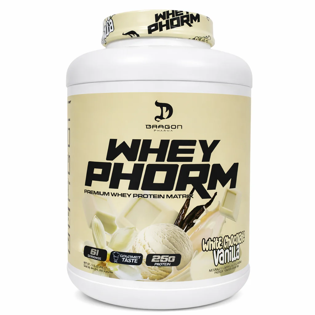 Dragon Pharma - Wheyphorm Premium Whey Protein - 5lbs