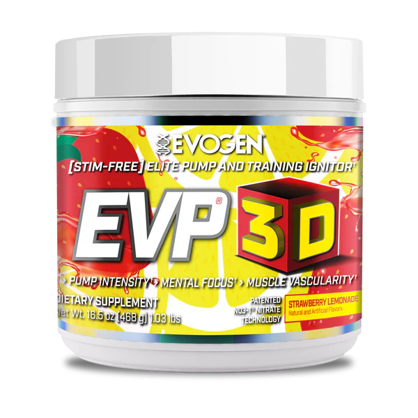 Evogen EVP-3D Non-Stim Pre Workout - 40 Servings
