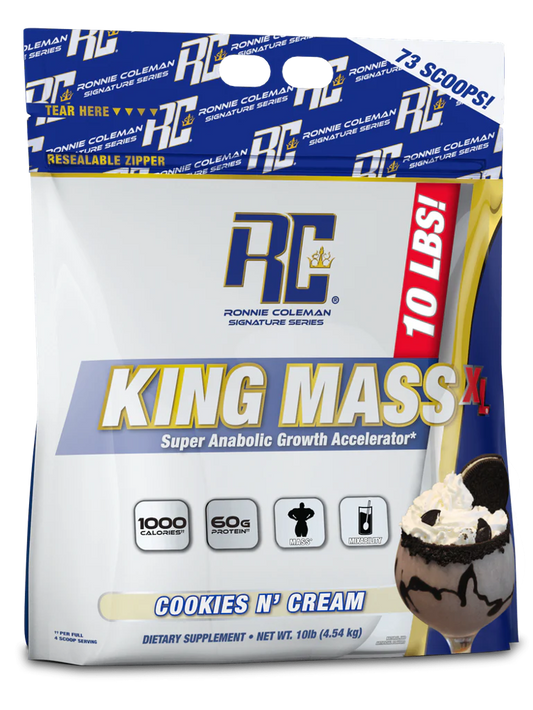 Ronnie King mass 10lbs cookies and cream
