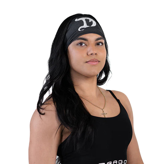 DRAGON HEADBAND BLACK